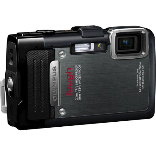 Olympus TG-830 iHS Digital Camera (Black) V104130BU000 B&H Photo
