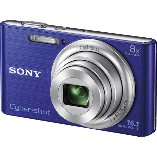 Sony Cyber-shot DSC-W730 Digital Camera (Blue) DSCW730/L B&H