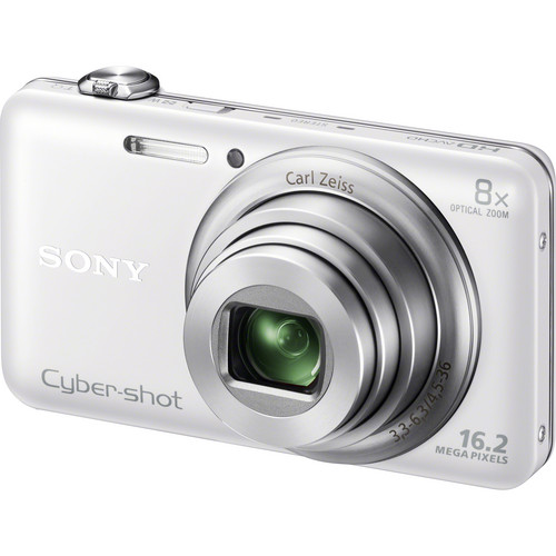 Sony Cyber-shot DSC-WX80 Digital Camera (White) DSCWX80/W B&H