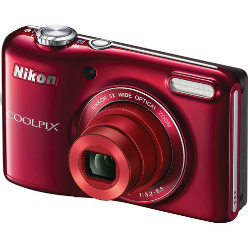 Nikon COOLPIX L28 Digital Camera (Red) 26395 B&H Photo Video