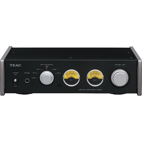 Teac AI-501DA-B Integrated Amplifier with USB Streaming (Black)