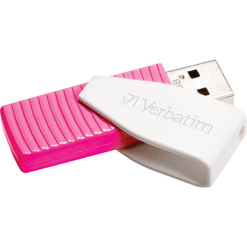 Verbatim 16GB Swivel Store 'n' Go USB 2.0 Flash Drive (Pink)