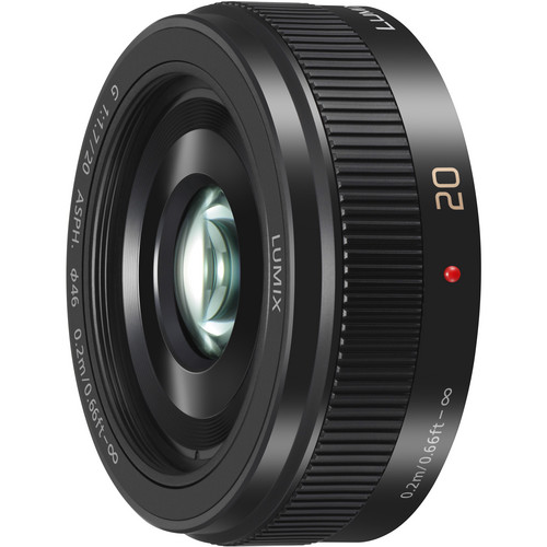 Panasonic Lumix G 20mm f/1.7 II ASPH. Lens (Black)