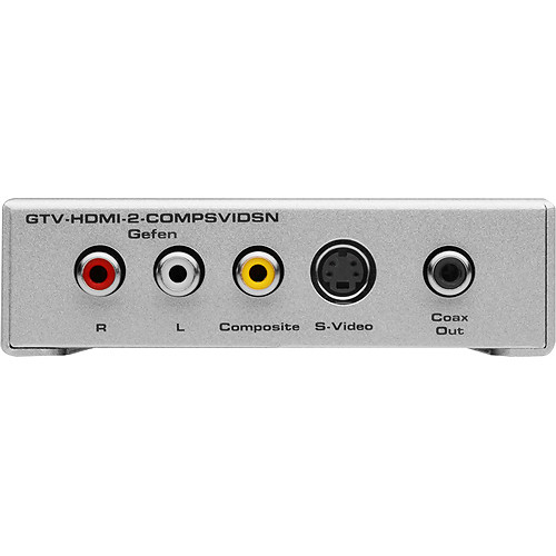 Gefen HDMI to and S-Video Scaler GTV-HDMI-2-COMPSVIDSN