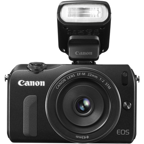 Canon EOS M Mirrorless Digital Camera Kit with 22mm f/2 Lens and