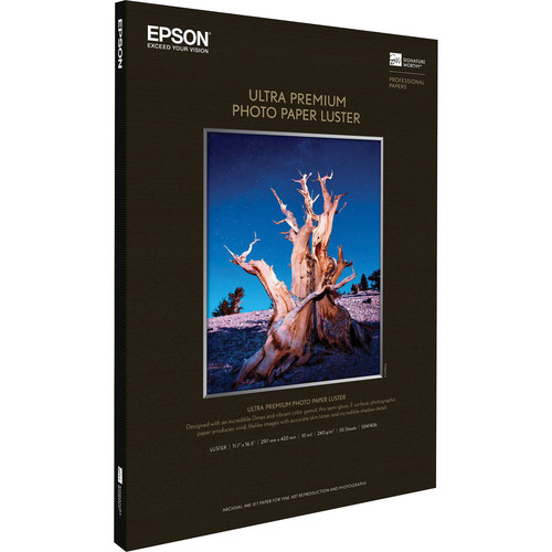 Epson Ultra Premium Luster Photo Paper S041913 B&H Photo Video