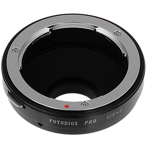 FotodioX Contax/Yashica Pro Lens Adapter with Built-In CY-C-PRO