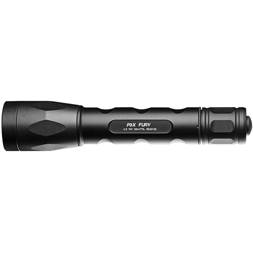 SureFire P3X Fury Tactical Single-Output LED Flashlight P3X-A-BK