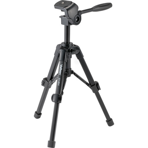 Velbon EX-Mini Aluminum Tabletop Tripod with 2-Way Pan/Tilt Head