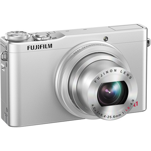 FUJIFILM XQ1 Digital Camera (Silver) 16410594 B&H Photo Video
