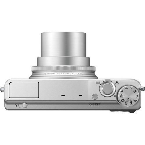 FUJIFILM XQ1 Digital Camera (Silver) 16410594 B&H Photo Video