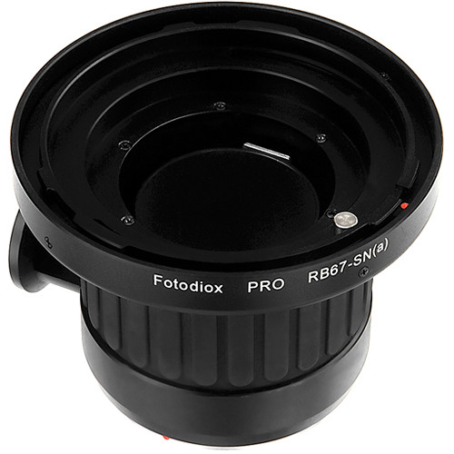 FotodioX Pro Lens Mount Adapter for Mamiya RB67 Lens to Sony A Mount Camera