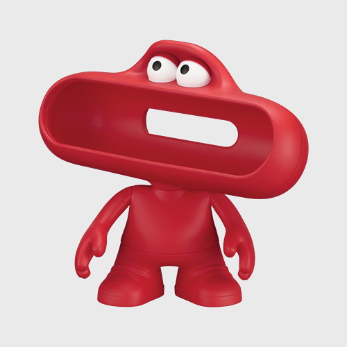 beats pill with character