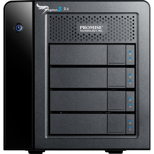 Promise Technology 8TB Pegasus2 R4 Thunderbolt 2 RAID P2R4HD8US