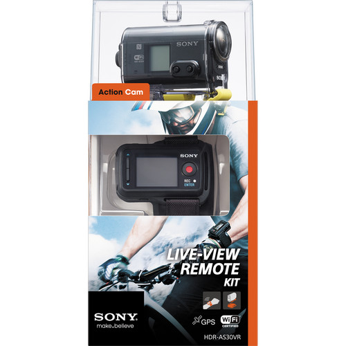 Sony HDR-AS30V Action Cam with Live View Remote HDRAS30VR B&H