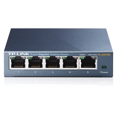 TP-Link TL-SG105 5-Port 10/100/1000 Mb/s Desktop Switch