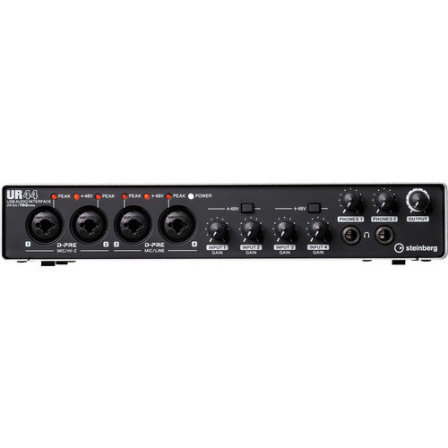 Steinberg UR44 6x4 USB 2.0 Audio Interface UR44 B&H Photo Video