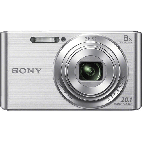Sony DSC-W830 Digital Camera (Silver) DSC-W830 B&H Photo Video
