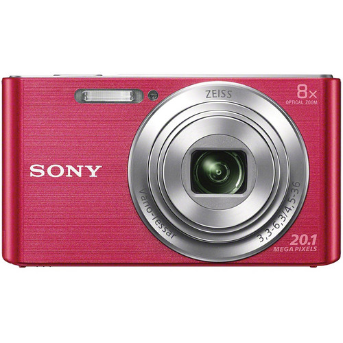 Sony DSC-W830 Digital Camera (Pink) DSCW830/P B&H Photo Video