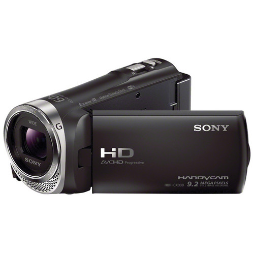 日本製格安【美品】SONY HDR-CX330(B) ビデオカメラ　ハンディカム ビデオカメラ