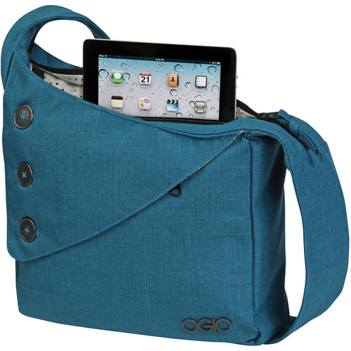 Hemptique Hemp Tablet Bag - Deluxe Tablet Bag (Black and Natural)