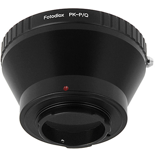 FotodioX Adapter for Pentax K Mount Lenses to Pentax Q Mount Mirrorless  Cameras