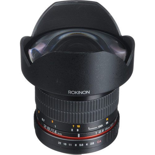 Rokinon 14mm f/2.8 IF ED UMC Lens For Canon EF FE14M-C B&H Photo