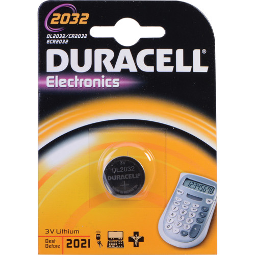 Duracell CR2032 3V Lithium Button Battery DL2032BQ B&H Photo