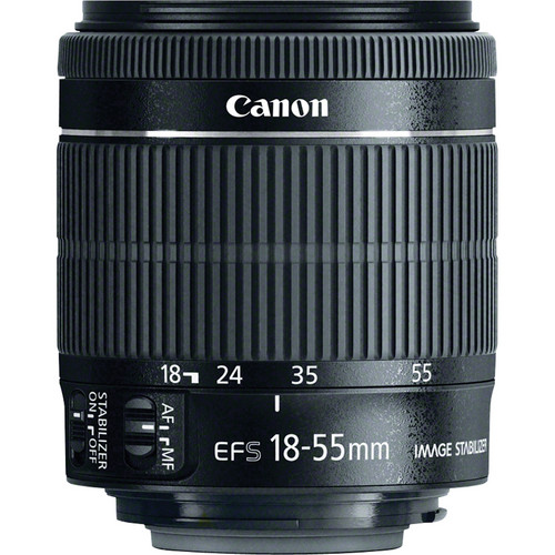 Canon EF-S 18-55mm f/3.5-5.6 IS STM Lens (White Box) 8114B002WB