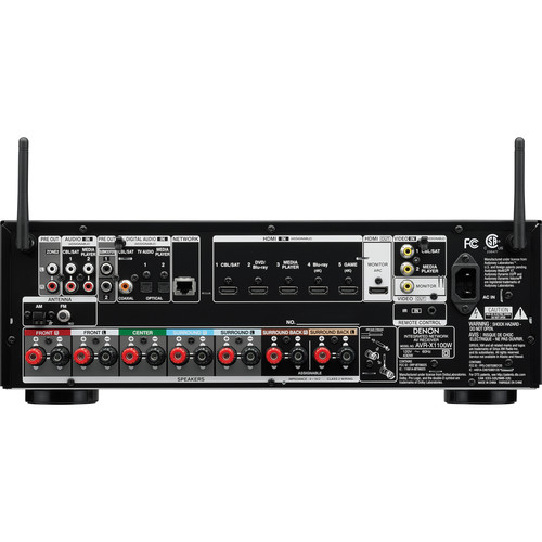 Denon IN-Command Series AVR-X1100W 7.2-Channel Network