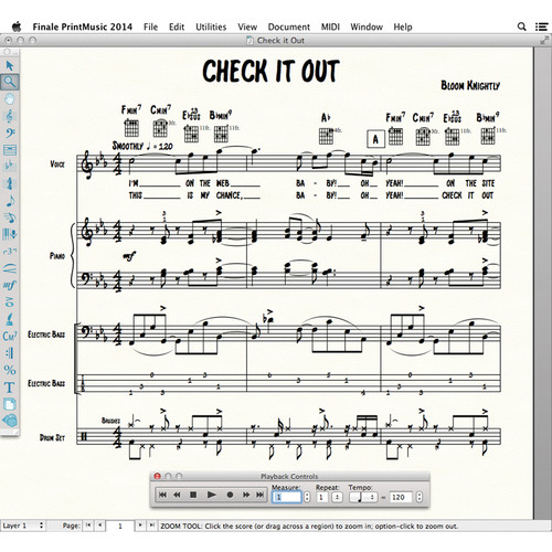 MakeMusic Finale PrintMusic - Notation and Compositi PHL14 B&H