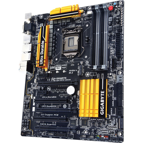 Gigabyte GA-Z97X-UD5H ATX Motherboard GA-Z97X-UD5H B&H Photo