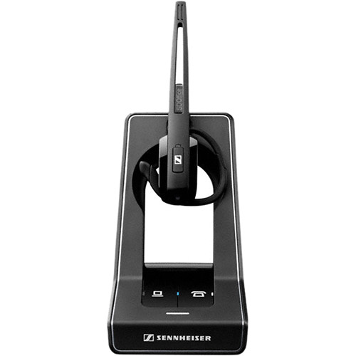 Sennheiser SD Office (506006) - Auriculares inalámbricos DECT de una sola  cara para teléfono de escritorio y conexión de softphone/PC, micrófono con