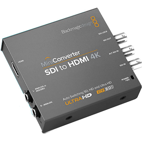 Blackmagic Design Mini Converter 6G-SDI to HDMI 4K CONVMBSH4K