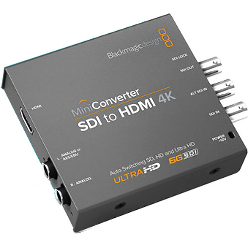 BlackmagicDESIGN ミニコンバーター SDI to HDMI 4K-