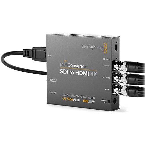 specifikation Estate ukendt Blackmagic Design Mini Converter 6G-SDI to HDMI 4K CONVMBSH4K