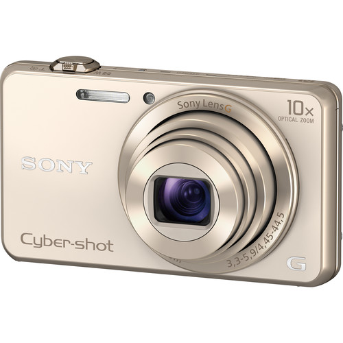 Sony Cyber-shot DSC-WX220 Digital Camera (Gold) DSCWX220/N B&H