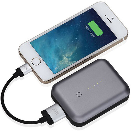 Just Mobile Gum ++ Battery Pack (Gray) PP-268AGY B&H Photo Video