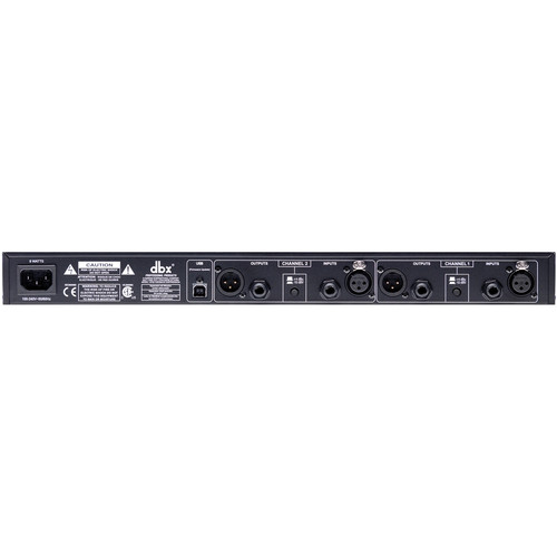 dbx AFS2 Dual-Channel Advanced Feedback Suppression Processor