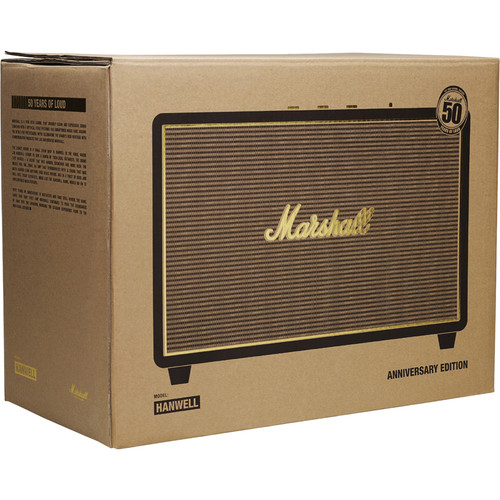 Marshall Hanwell Anniversary Edition Speaker (Black) 4090736 B&H