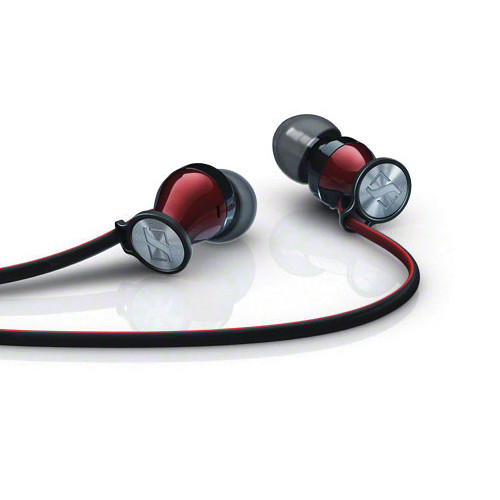 Sennheiser Momentum In-Ear Headphones (Apple iOS, Red) 506231