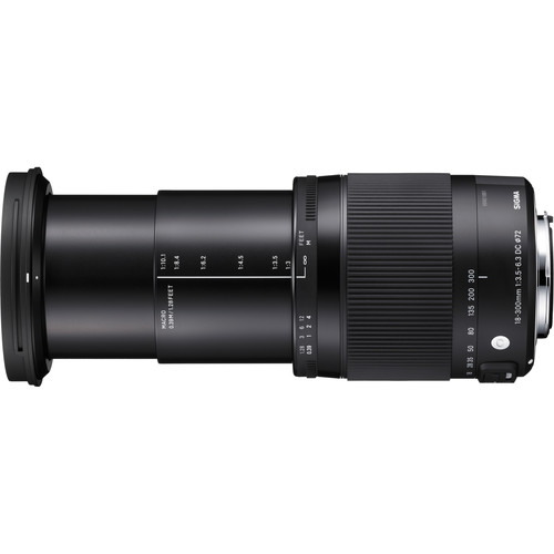 Sigma 18-300mm f/3.5-6.3 DC Macro OS HSM Contemporary Lens