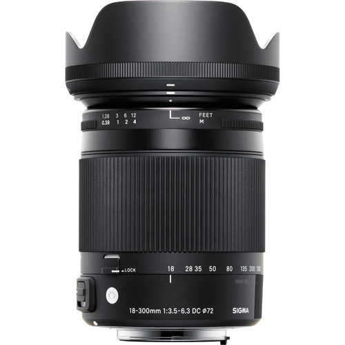 Sigma 18-300mm f/3.5-6.3 DC Macro OS HSM Contemporary Lens