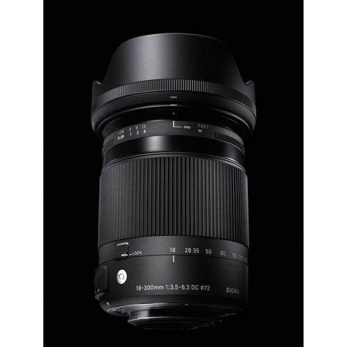 Sigma 18-300mm f/3.5-6.3 DC Macro OS HSM Contemporary Lens