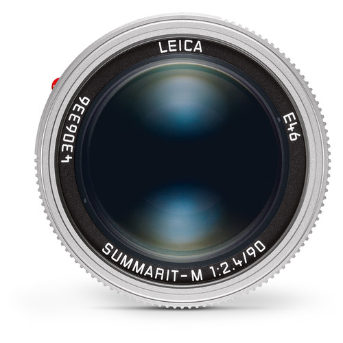 Leica Summarit-M 90mm f/2.4 Lens (Silver) 11685 B&H Photo Video
