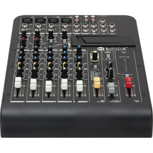 RCF LIVEPAD L-PAD 8CX 8-Channel Mixing Console LPAD-8CX B&H