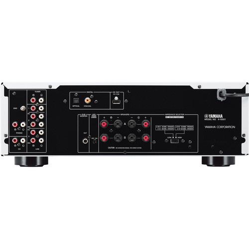 Yamaha A-S301 Stereo Integrated Amplifier (Black)