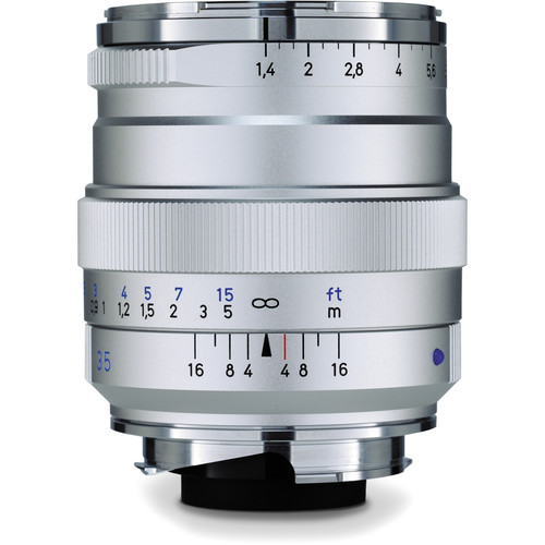ZEISS Distagon T* 35mm f/1.4 ZM Lens (Silver)