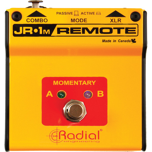 Radial Engineering JR1M - Remote Momentary Footswitch R800 2080