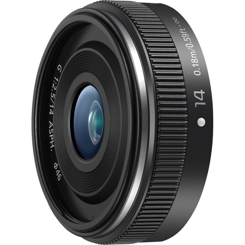 Panasonic Lumix G 14mm f/2.5 ASPH II Lens H-H014AK B&H Photo